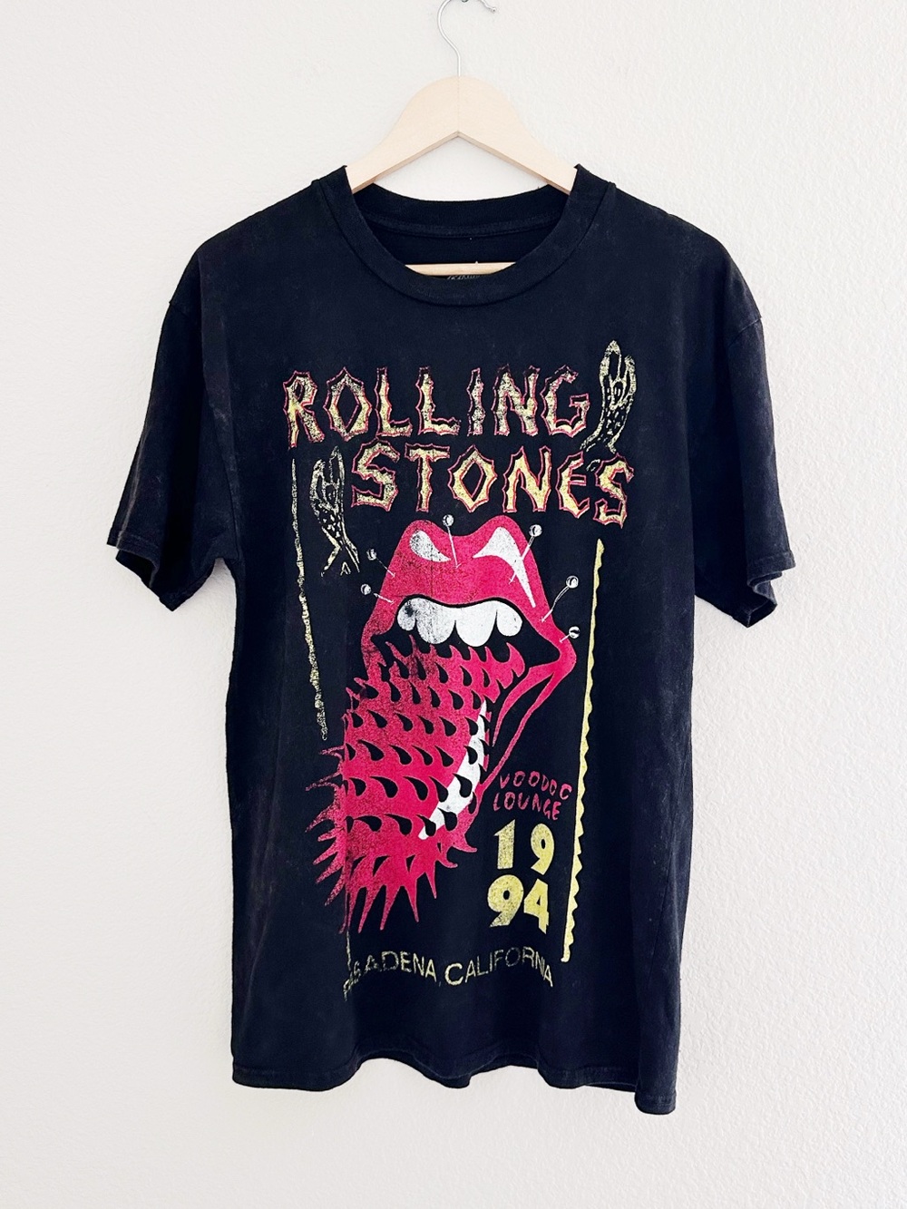 NEW The Rolling Stones Voodoo Lounge Band Graphic Tee